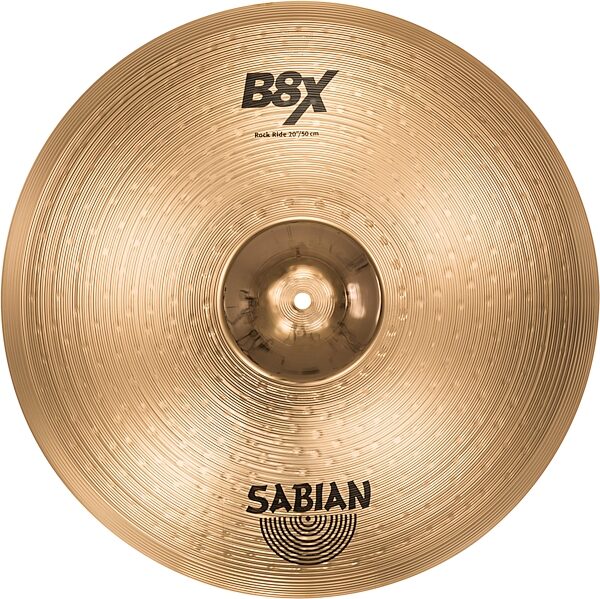 Sabian B8X Rock Ride Cymbal, 20 inch, Action Position Back