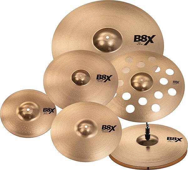Sabian B8X Super Cymbal Pack, New, Main
