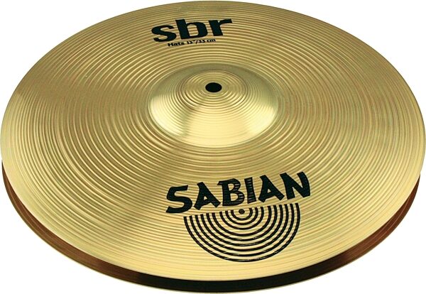 Sabian SBR Hi-Hat Cymbals (Pair), 13 inch, Pair, Action Position Back