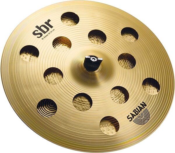 Sabian SBr Cymbal Stack Pack, 16 inch Ozone over 16 inch China, Action Position Back