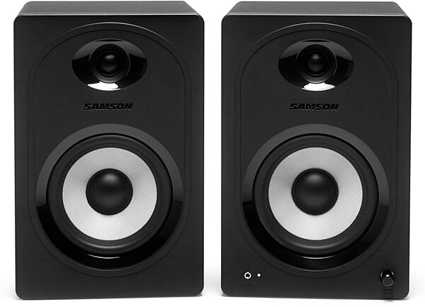 Samson MX5BT MediaOne Powered Studio Monitors, Pair, Action Position Back