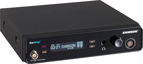 Samson EarAmp ER100 Wireless In-Ear Receiver, Band K, Action Position Back