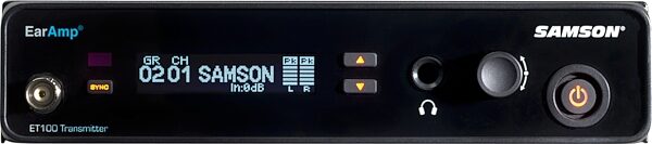 Samson EarAmp ER100 Wireless In-Ear Receiver, Band K, Action Position Back