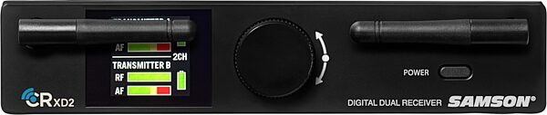 Samson Concert XD2 Two-Channel Digital Vocal Wireless System, New, Action Position Back