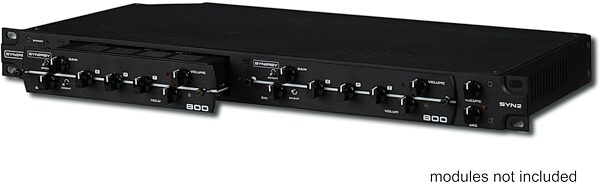 Synergy SYN-2 Rack Mount Preamp Dock, Two Module Slots, New, Action Position Back