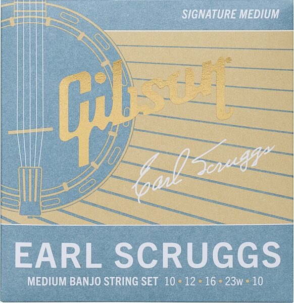 Gibson Earl Scruggs Banjo String Set, Medium Gauge, Action Position Back