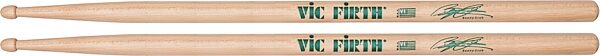 Vic Firth Benny Greb Model Wood Drumsticks, Wood-Tip, Action Position Back
