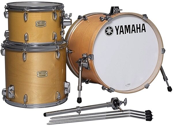 Yamaha SBP8F3 Stage Custom Bop Drum Shell Kit, 3-Piece, Natural, Main