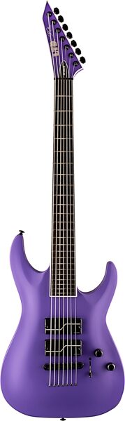 ESP LTD SC-607 Baritone Stephen Carpenter 7-String Electric Guitar (with Case), Action Position Back