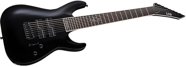 ESP LTD Stephen Carpenter SC-608B Baritone Electric Guitar, 8-String (with Case), Angle