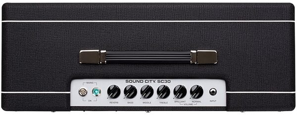Sound City SC30 Guitar Combo Amplifier (30 Watts, 1x12"), Top