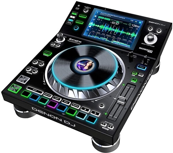 Denon DJ SC5000 Prime Professional Media Player, Angle