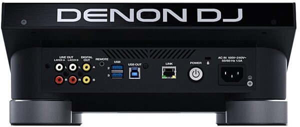 Denon DJ SC5000 Prime Professional Media Player, Back