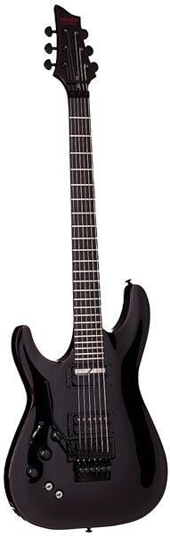 Schecter Blackjack C-1FR 2014 Sustainiac Electric Guitar, Left-Handed, Black