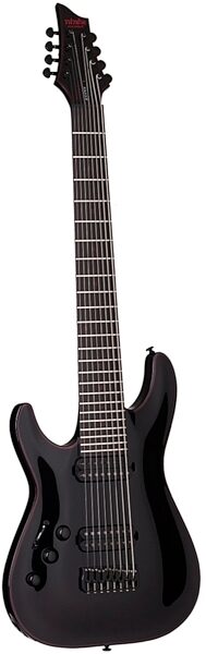 Schecter Blackjack C-8 2014 Electric Guitar, 8-String Left-Handed, Black
