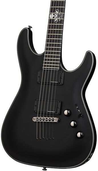 Schecter BlackJack SLS C-1 Active Electric Guitar, Satin Black Body