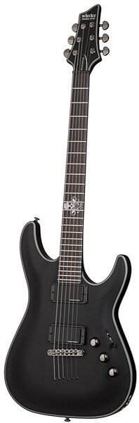 Schecter BlackJack SLS C-1 Active Electric Guitar, Satin Black