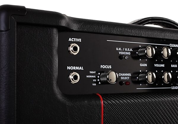 Schecter HR100-C212 Hellraiser USA Guitar Combo Amplifier (100 Watts, 2x12"), Front Connections