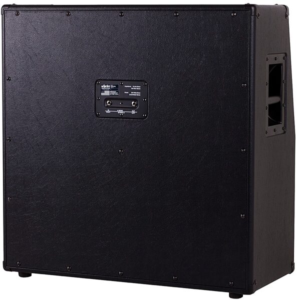 Schecter HR412 Hellraiser USA Guitar Speaker Cabinet (4x12"), Angle - Back