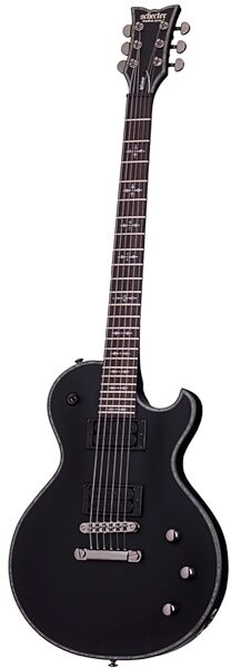 Schecter Hellraiser Solo II Passive Electric Guitar, Satin Black