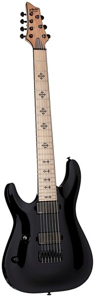 Schecter Jeff Loomis JL7 Electric Guitar, Left-Handed, Black