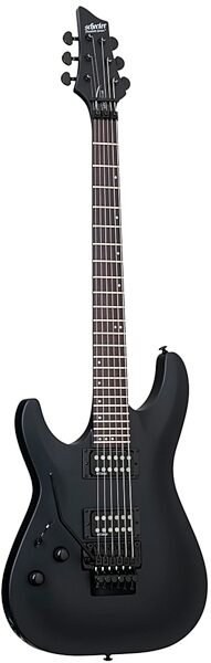 Schecter Stealth C-1 FR Electric Guitar, Left-Handed, Satin Black