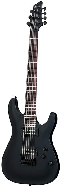 Schecter Stealth C7 Electric Guitar, 7-String, Satin Black