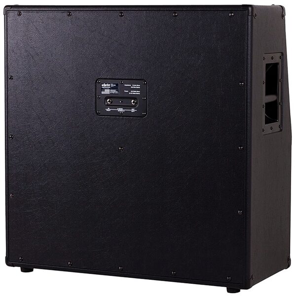 Schecter SYN412 Hellwin USA Guitar Speaker Cabinet (4x12"), Angle - Rear