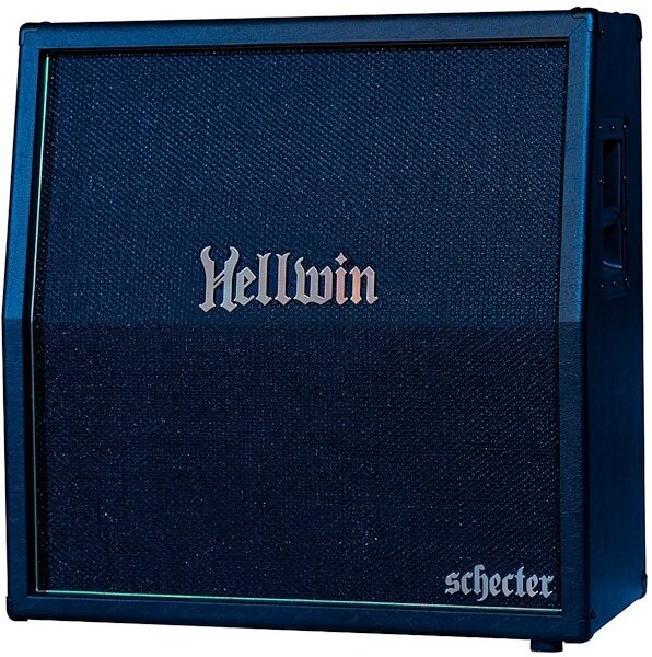 Schecter Hellwin Stage 4x12 Guitar Speaker Cabinet, Angled