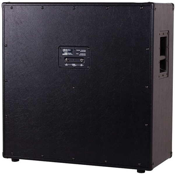 Schecter SYN412 Hellwin USA Guitar Speaker Cabinet (4x12"), Straight - Rear