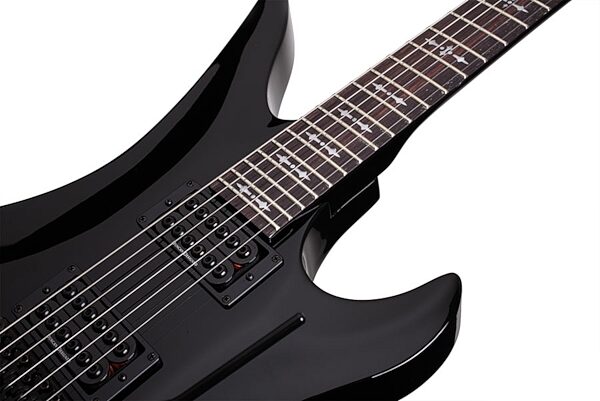 Schecter Synyster Deluxe Electric Guitar, Gloss Black Neck