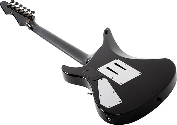 Schecter Avenger FR Przym Palladium Electric Guitar, Gloss Black, Action Position Back
