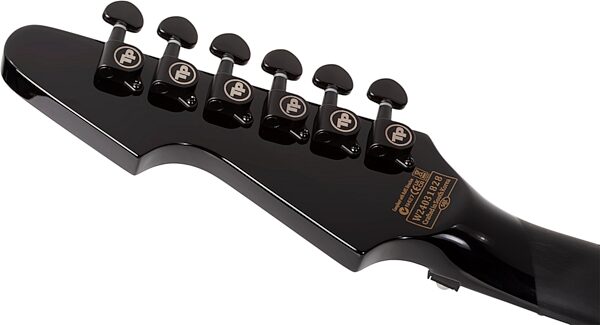 Schecter Avenger FR Przym Palladium Electric Guitar, Gloss Black, Action Position Back