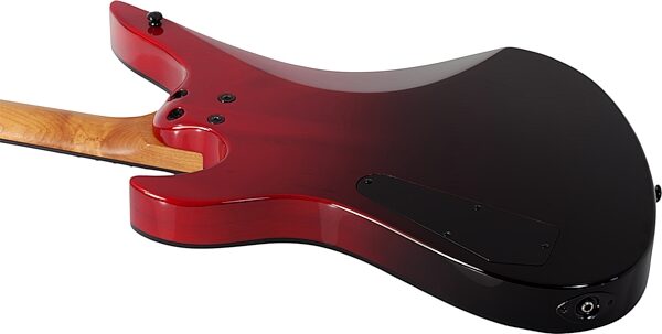 Schecter Avenger Standard Electric Guitar, Blood Burst, Action Position Back