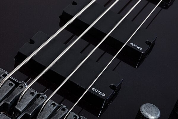 Schecter NP-4 Nadja Peulen Electric Bass, Red Syren, Open Box (Good), Action Position Back