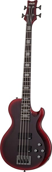 Schecter NP-4 Nadja Peulen Electric Bass, Red Syren, Open Box (Good), Action Position Back