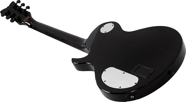 Schecter Solo II Przym Palladium Electric Guitar, Gloss Black, Action Position Back