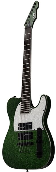 ESP LTD SCT-607B Stephen Carpenter Baritone Electric Guitar, 7-String (with Case), Side