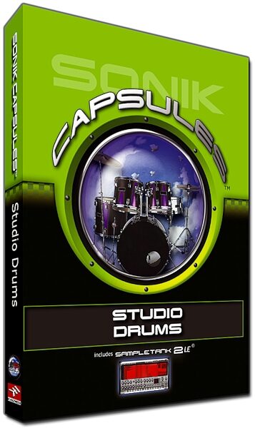 IK Multimedia Sonik Capsules Studio Drums Software, Main