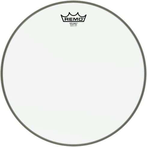 Remo Diplomat Snare Side Drumhead, 14 inch, Action Position Back