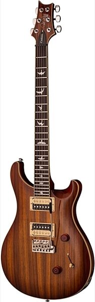 PRS Paul Reed Smith SE Custom 24 Zebrawood Electric Guitar (with Gig Bag), View