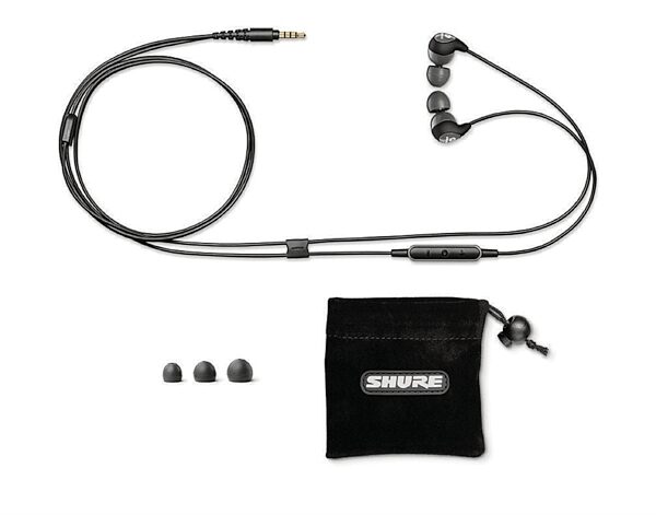 Shure SE112m Plus Sound Isolating Earphones with Remote, Package