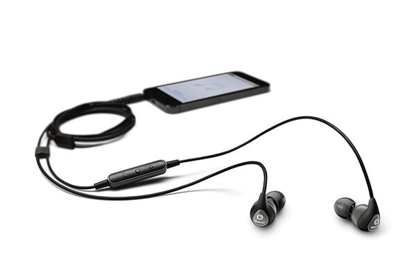 Shure SE112m Plus Sound Isolating Earphones with Remote, Angle