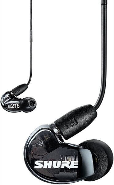 Shure SE215-UNI In-Ear Monitor Headphones (with RMCE-UNI Communication Cable), Main