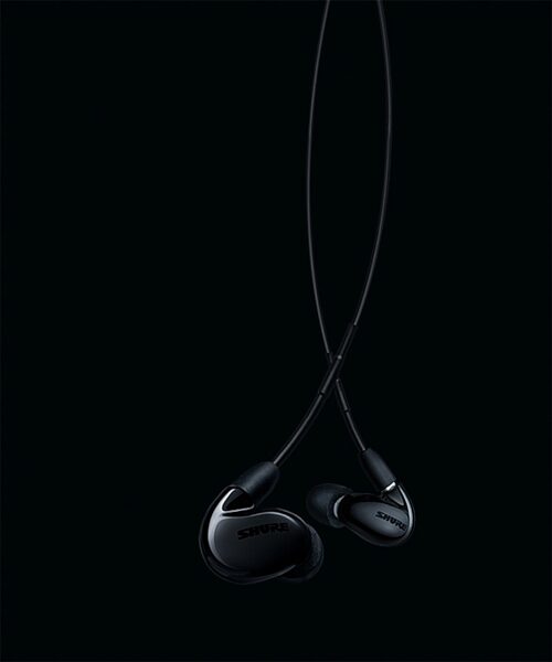 Shure SE846 Sound Isolating Earphones with UNI Communication Cable, Black, Warehouse Resealed, view