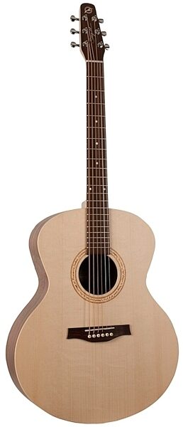 Seagull Excursion Mini Jumbo Acoustic Guitar, Walnut Semi-Gloss