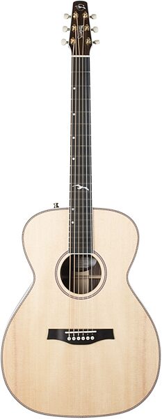 Seagull Artist Studio Concert Hall Acoustic-Electric Guitar (with Case), Action Position Back