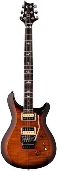 PRS Paul Reed Smith SE Floyd Custom 24 Electric Guitar, Tobacco Sunburst