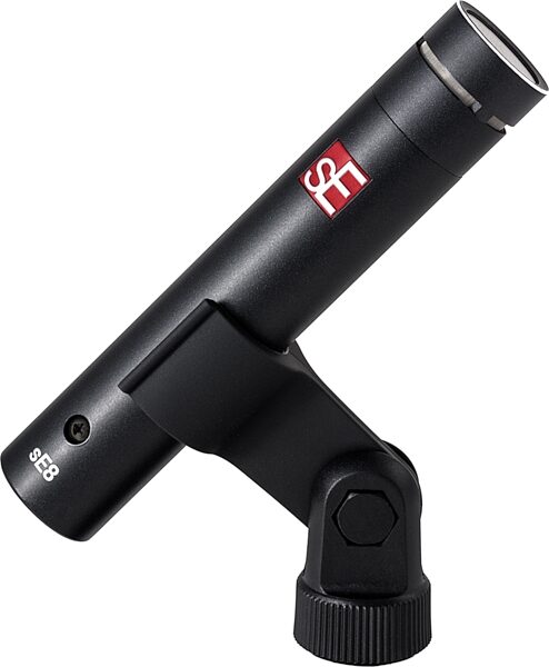 sE Electronics SE8 Small-Diaphragm Condenser Microphone, Factory Matched Pair, with Cardioid Capsules, Single With Clip