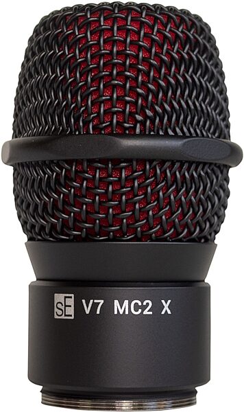 sE Electronics V7 MC2 X Microphone Capsule for Sennheiser Wireless Handheld Transmitters, Black, Action Position Back